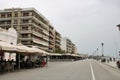 Volos waterfront promenade Royalty Free Stock Photo